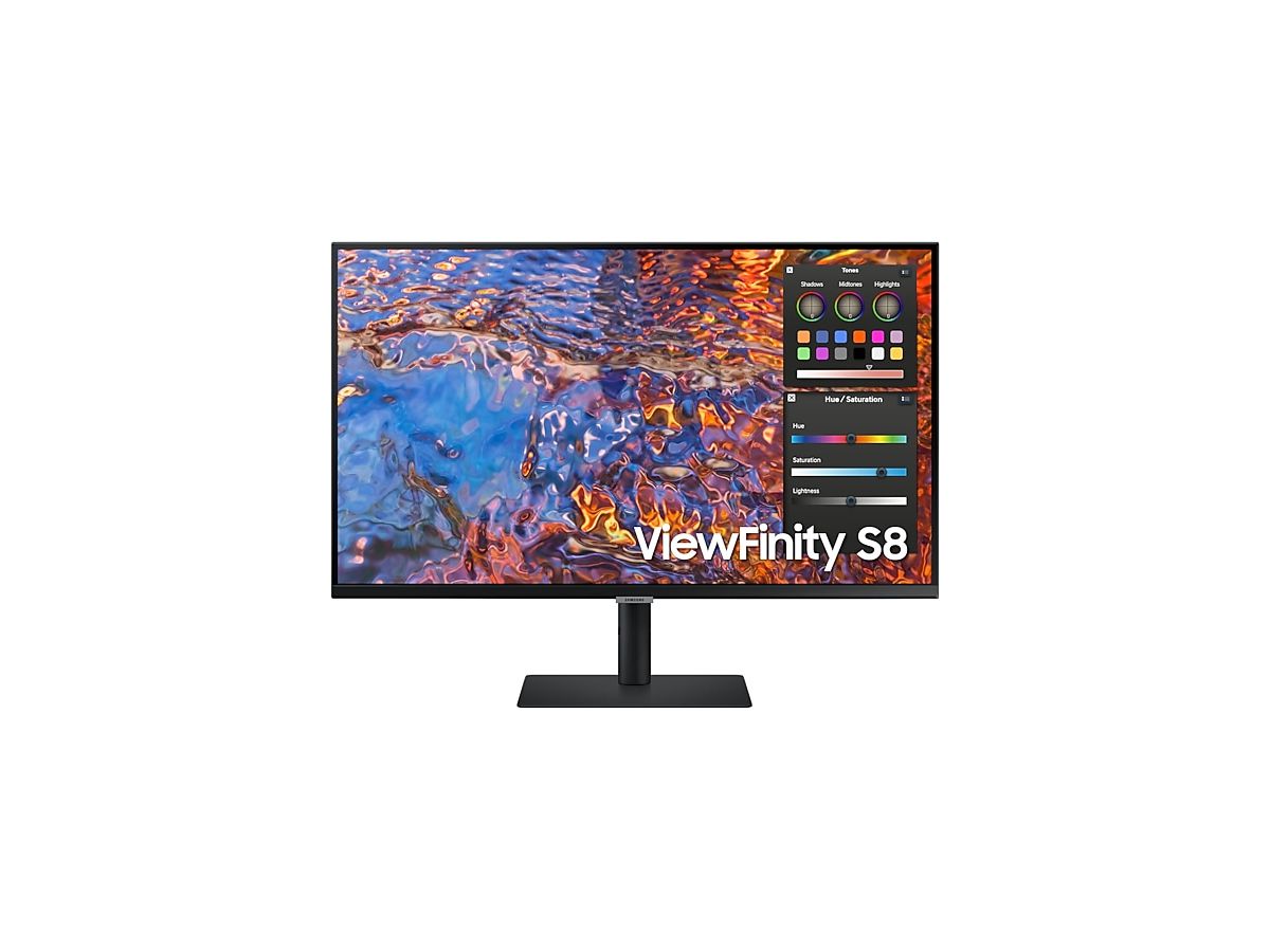 Samsung ViewFinity S80PB écran plat de PC 81,3 cm (32") 3840 x 2160 pixels 4K Ultra HD LED Noir
