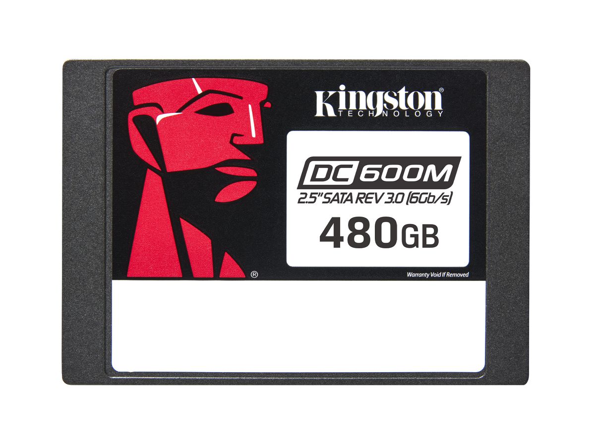 Kingston Technology SSD SATA Enterprise DC600M (usage mixte) 2.5” de 480 Go