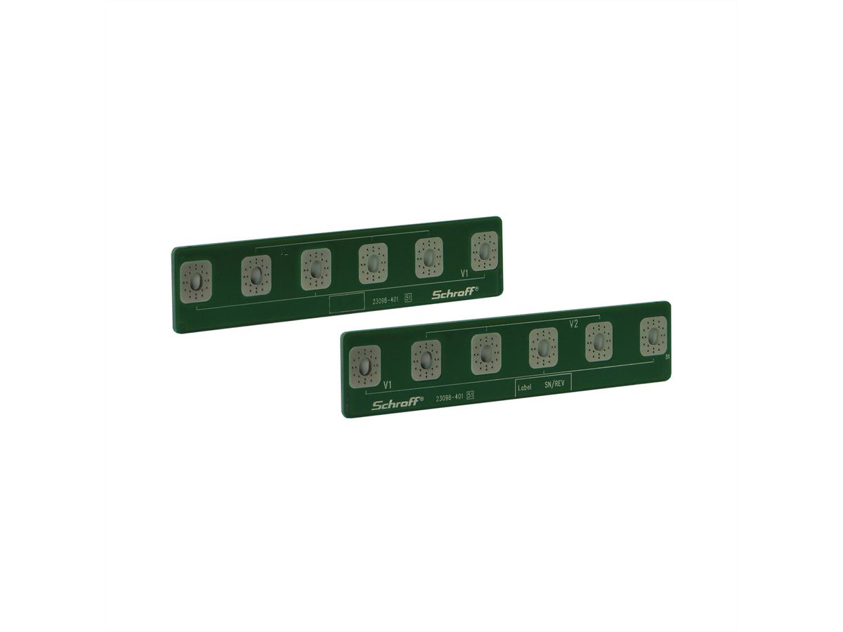 SCHROFF CPCI Serial Power Adapter Board, 3 x V1, 3 x V2, 122121