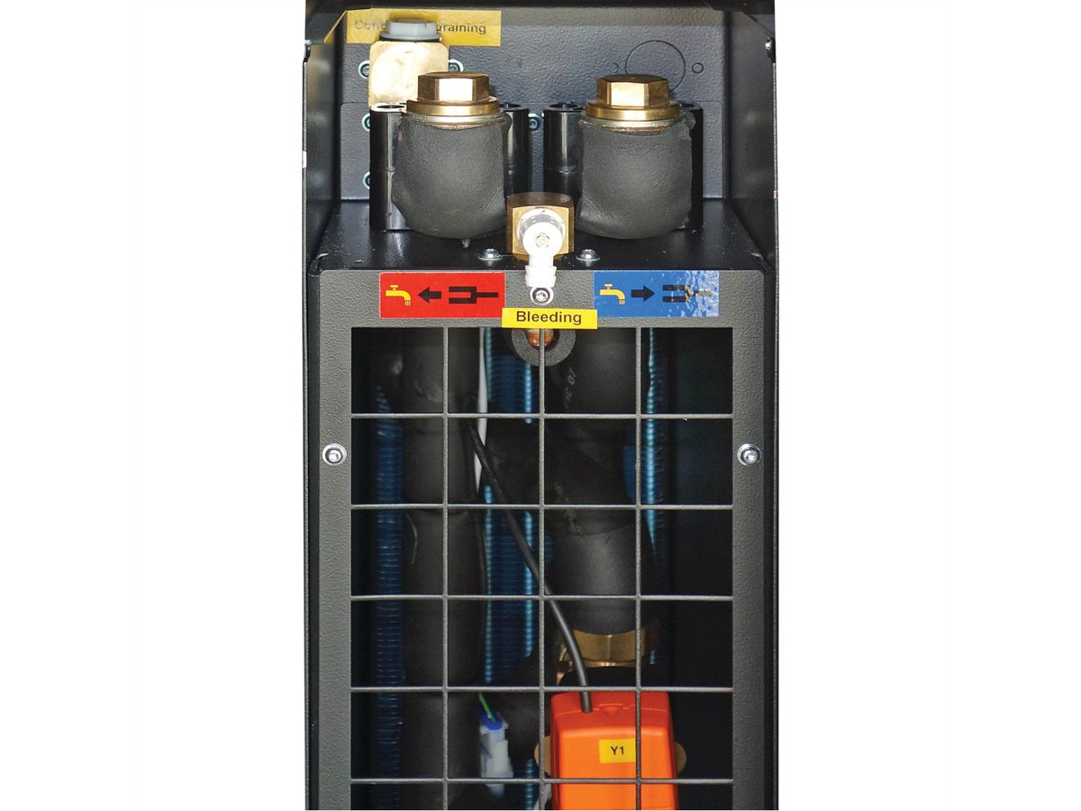 SCHROFF Varistar SHX 30 In-Row Cooler, échangeur thermique air/liquide, 2 PSUs, Top/Bottom Feed