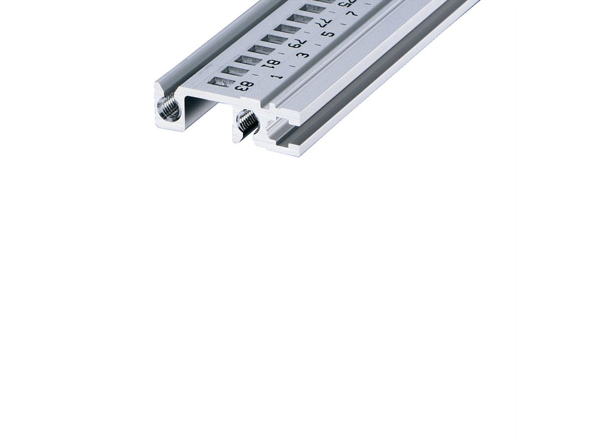Rail horizontal SCHROFF, arrière, type H-ST, lourd, standard, 1000 mm