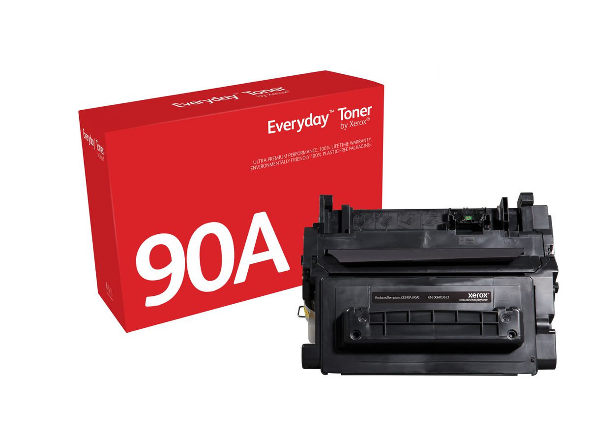 Everyday Toner Noir ™ de Xerox compatible avec HP 90A (CE390A), Capacité standard