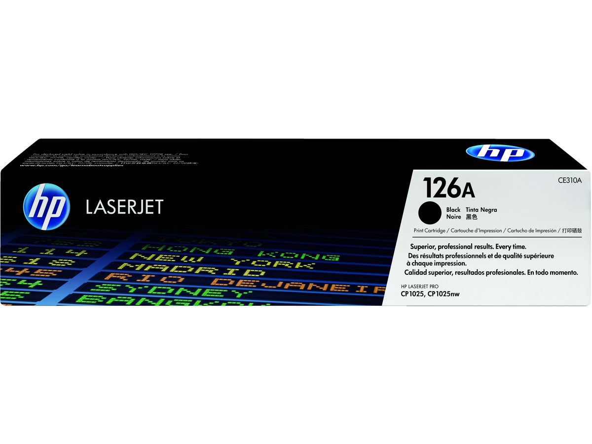 HP 126A toner LaserJet noir authentique