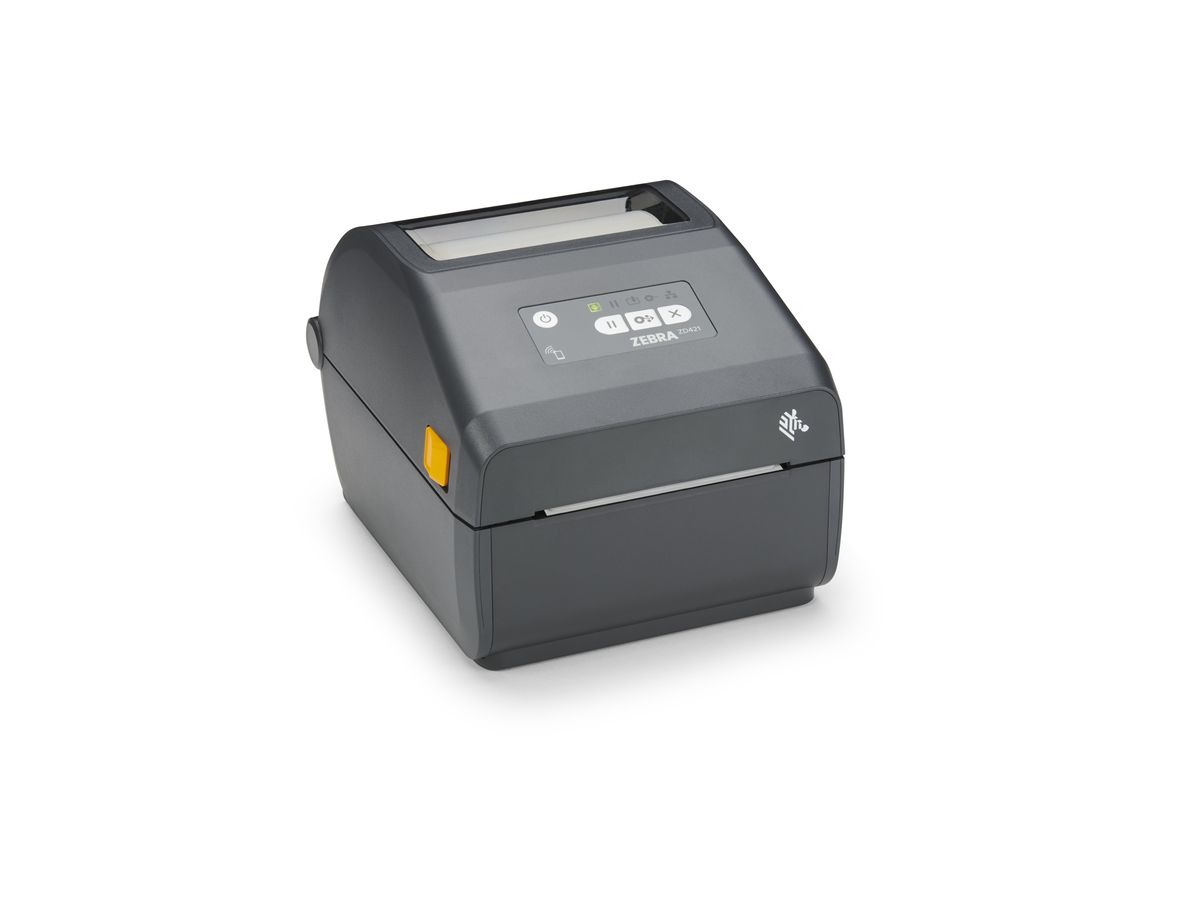 Zebra ZD421 imprimante pour étiquettes Transfert thermique 203 x 203 DPI 152 mm/sec Avec fil &sans fil Ethernet/LAN Bluetooth