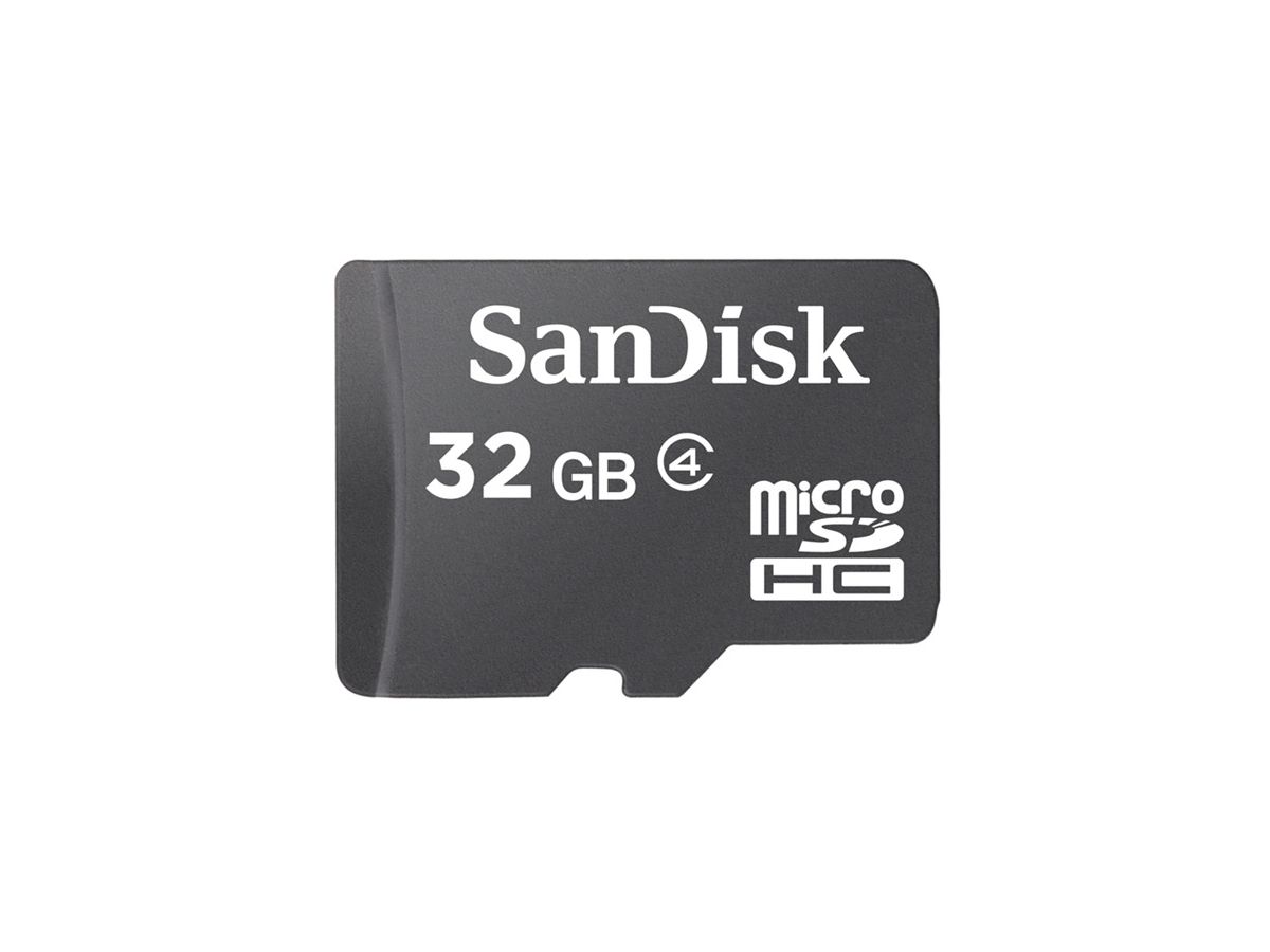 SanDisk microSDHC 32GB 32 Go Classe 4