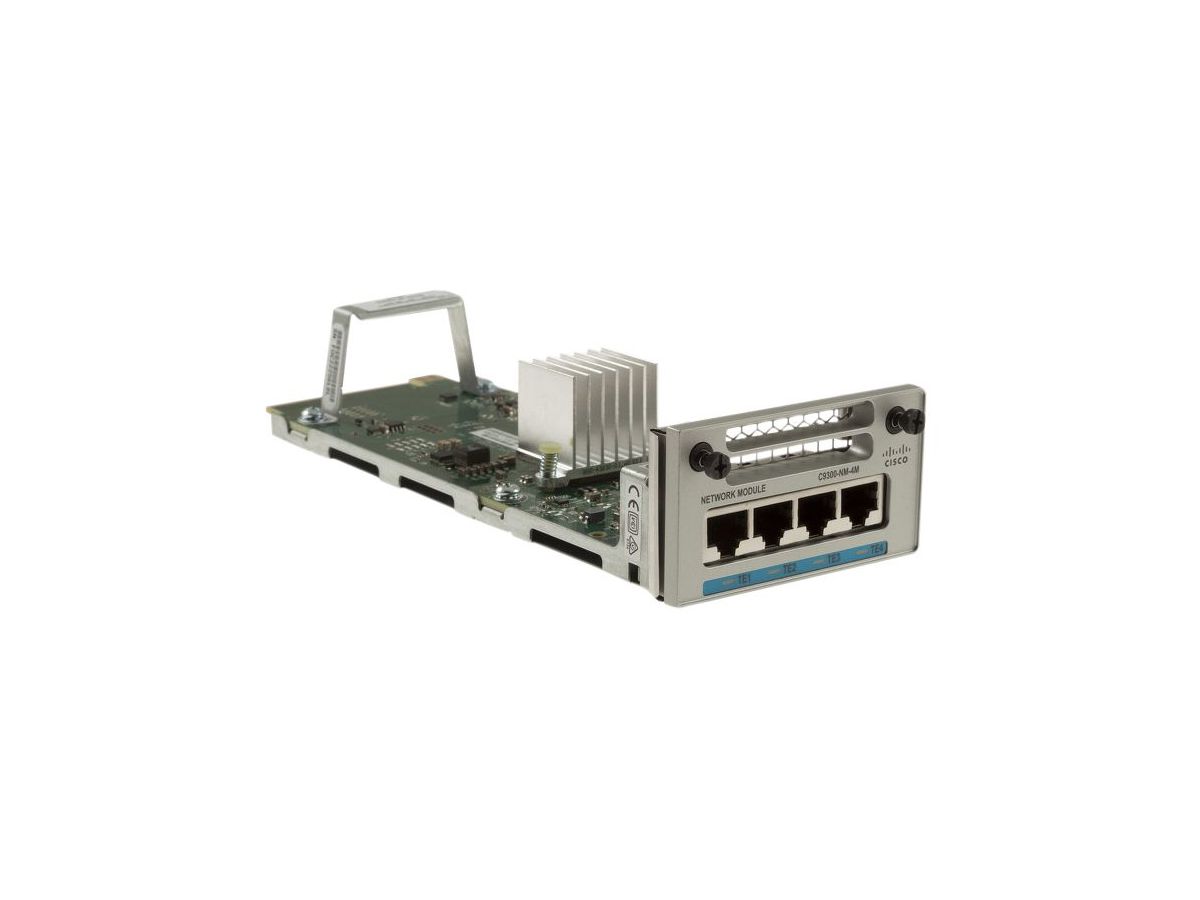 Cisco C9300-NM-4M= module de commutation réseau 10 Gigabit Ethernet